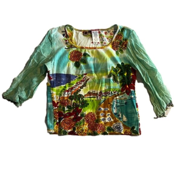 Tops - Forbidden Blouse - Partially Sequined